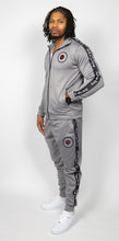 Load image into Gallery viewer, Rich Love $tory Gray Polyester Fleece Track Suit (Men)