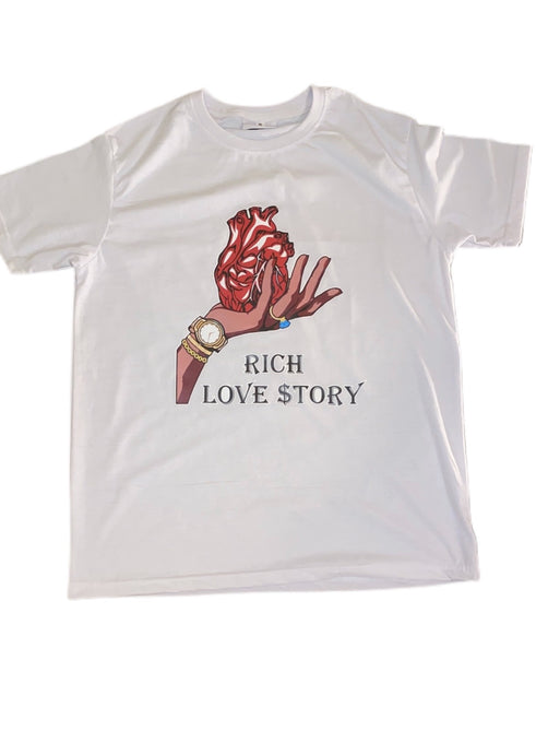 Rich Love $tory Hold My Heart  T-shirt (Unisex)