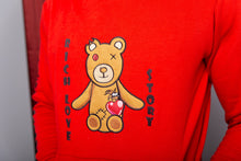Load image into Gallery viewer, Rich Love $tory Bear Tracksuits Red(Unisex)