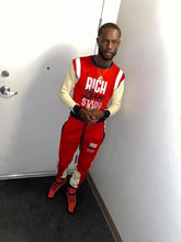 Load image into Gallery viewer, Rich Love $tory Track Suit Red (Unisex)