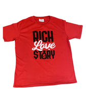 Load image into Gallery viewer, Rich Love $tory Red Limited Edition T-shirt (Unisex)