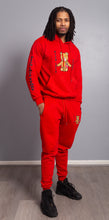 Load image into Gallery viewer, Rich Love $tory Bear Tracksuits Red(Unisex)