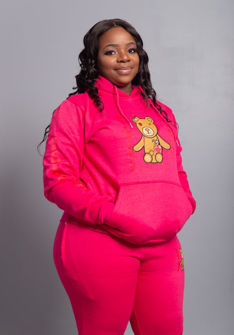 Rich Love $tory Bear Tracksuits Pink(Women)